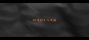 首身有什么成语
