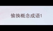 偷换概念成语