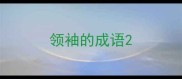 领袖的成语