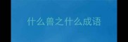 什么兽之什么成语