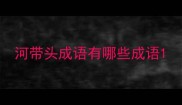 河带头成语有哪些成语