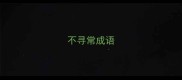 不寻常成语