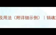 20个形容销魂的成语及用法附详细示例销魂意境的文学表达指南