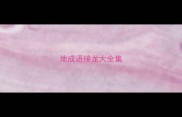 地成语接龙大全集