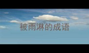 被雨淋的成语