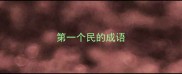 第一个民的成语