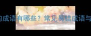 带百和中的成语有哪些常见易错成语与用法指南