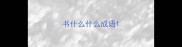 书什么什么成语