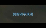 拢的四字成语