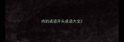 冉的成语开头成语大全