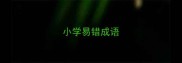 小学易错成语