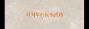 对同学的祝福成语