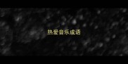热爱音乐成语