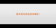夏天带有雨成语有哪些