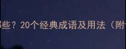 带袭字的成语有哪些20个经典成语及用法附详细释义和例句