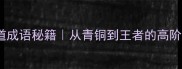 30个心和道成语秘籍从青铜到王者的高阶思维密码