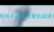 形容小朋友可爱的成语
