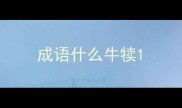 成语什么牛犊