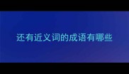 还有近义词的成语有哪些