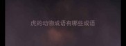 虎的动物成语有哪些成语