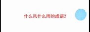 什么风什么雨的成语