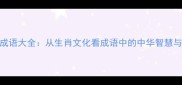 十二生肖成语大全从生肖文化看成语中的中华智慧与传承密码