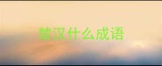 楚汉什么成语