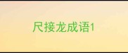 尺接龙成语