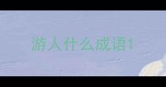 游人什么成语