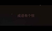 成语有个惊