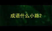 成语什么小路