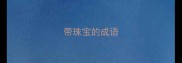 带珠宝的成语