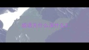 成语无什么深什么