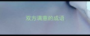 双方满意的成语