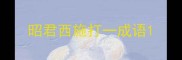 昭君西施打一成语