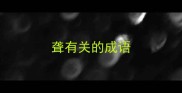 聋有关的成语