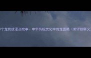 28个龙的成语及故事中华传统文化中的龙图腾附详细释义
