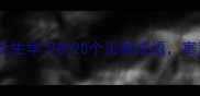 含女字成语合集适合女生学习的20个美腻成语寓意美好到爆表