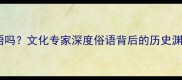 三姑六婆是成语吗文化专家深度俗语背后的历史渊源与当代意义