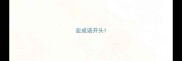 宏成语开头