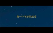 第一个字妙的成语