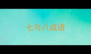 七与八成语