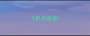 飞机员成语