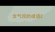 含气现的成语