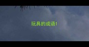 玩具的成语
