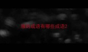 服的成语有哪些成语