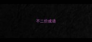 不二价成语