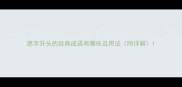 愿字开头的经典成语有哪些及用法附详解