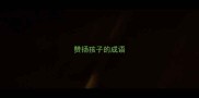 赞扬孩子的成语