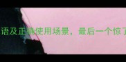 带言意字的10个成语及正确使用场景最后一个惊了成语学习干货
